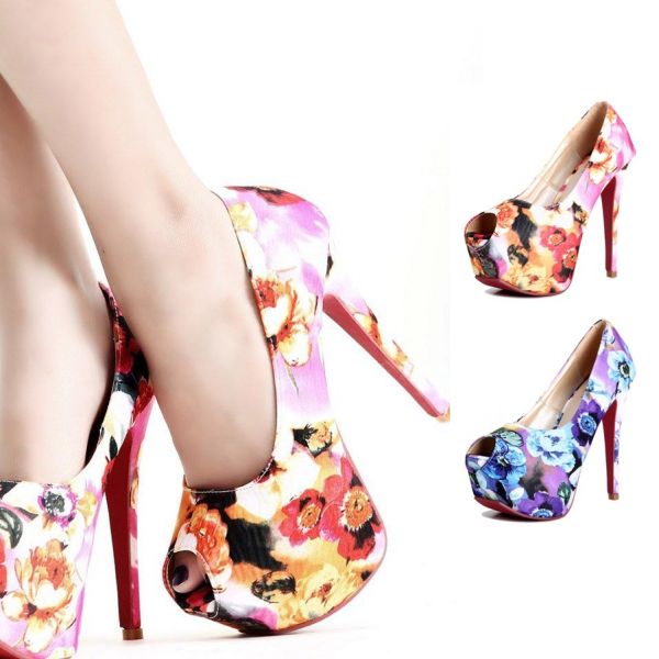 Peep Toe Florido