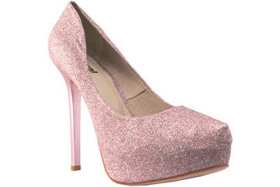 Scarpin Glitter rosa