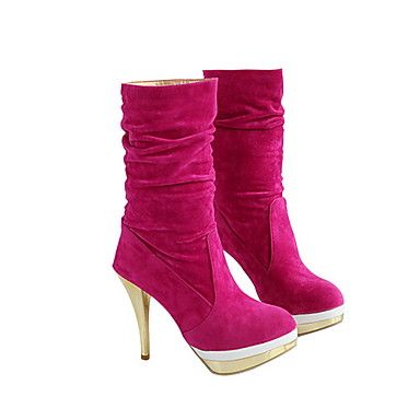 Bota Camurça Pink